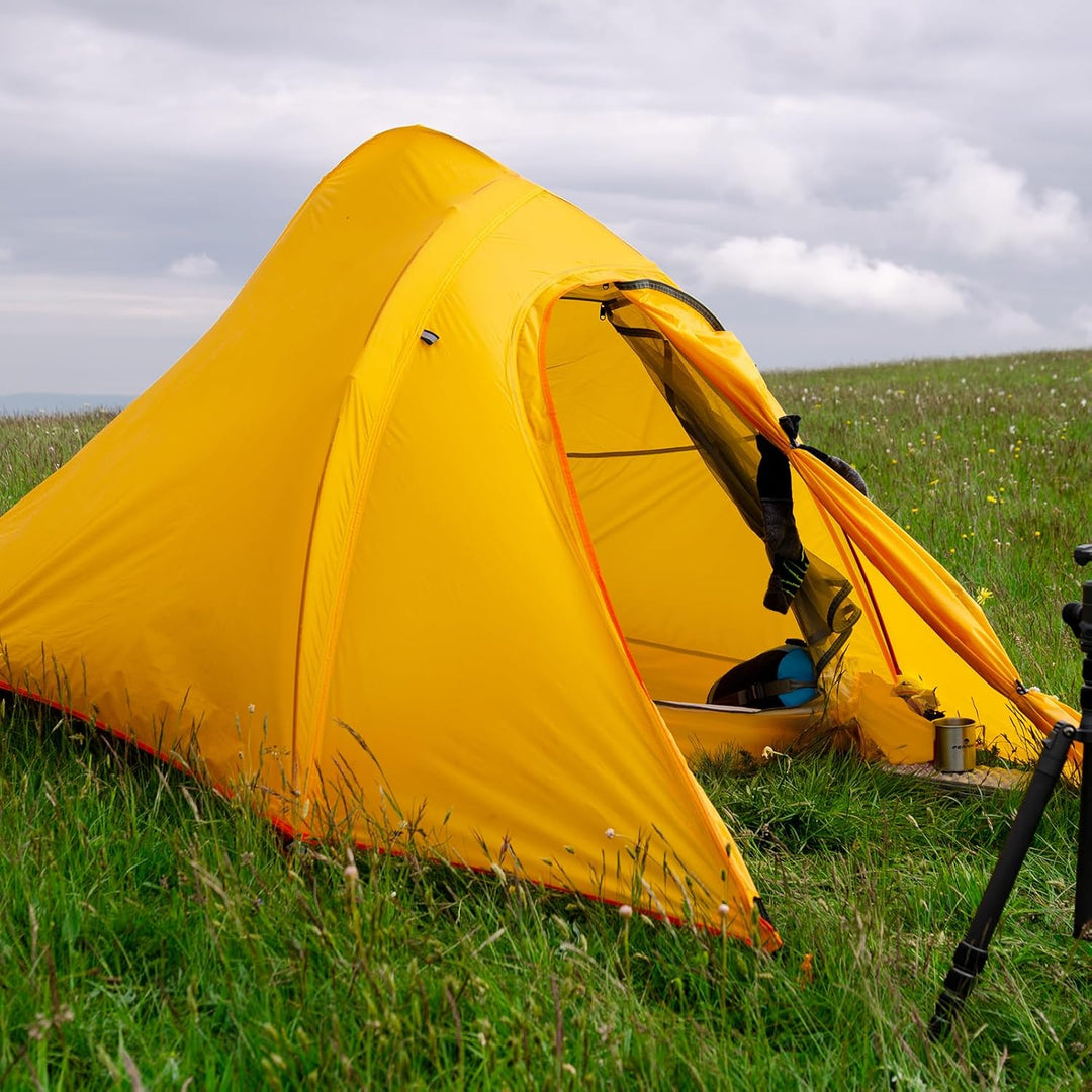 GEERTOP Campingzelt Ultraleichte 2 Personen Doppelten Zelt 3-4 Saison Camping Zelt für Trekking, Out