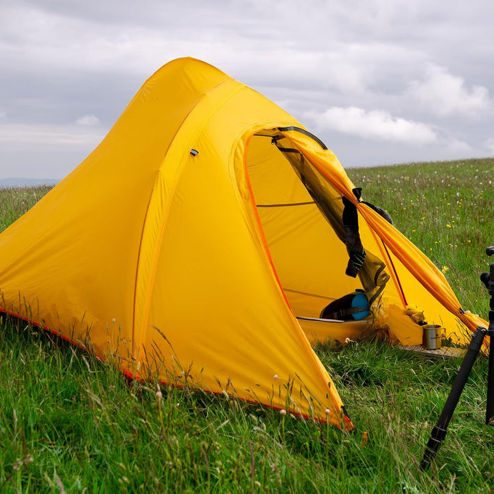 GEERTOP Campingzelt Ultraleichte 2 Personen Doppelten Zelt 3-4 Saison Camping Zelt für Trekking, Out