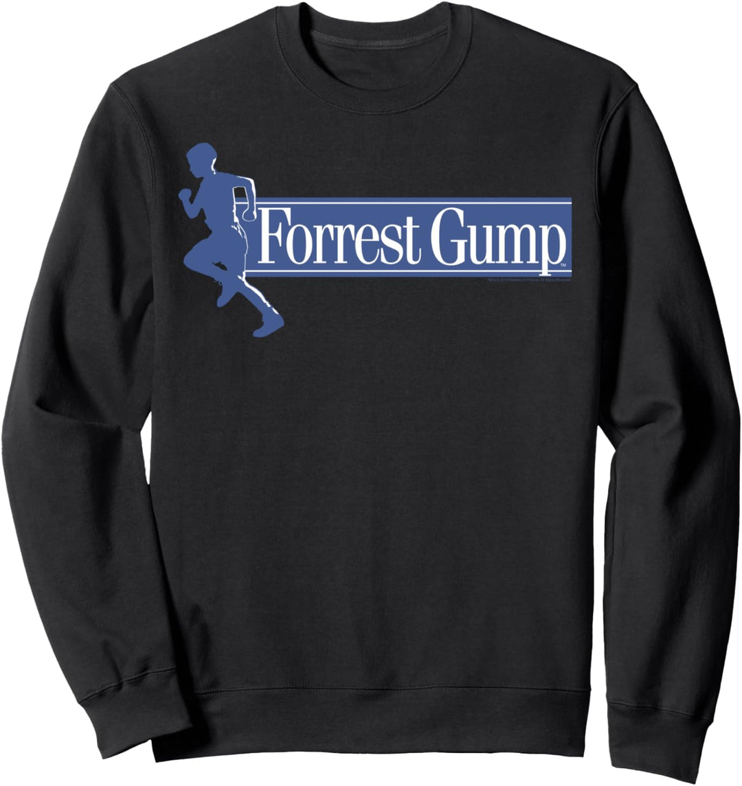 Forrest Gump Running Silhouette Title Sweatshirt
