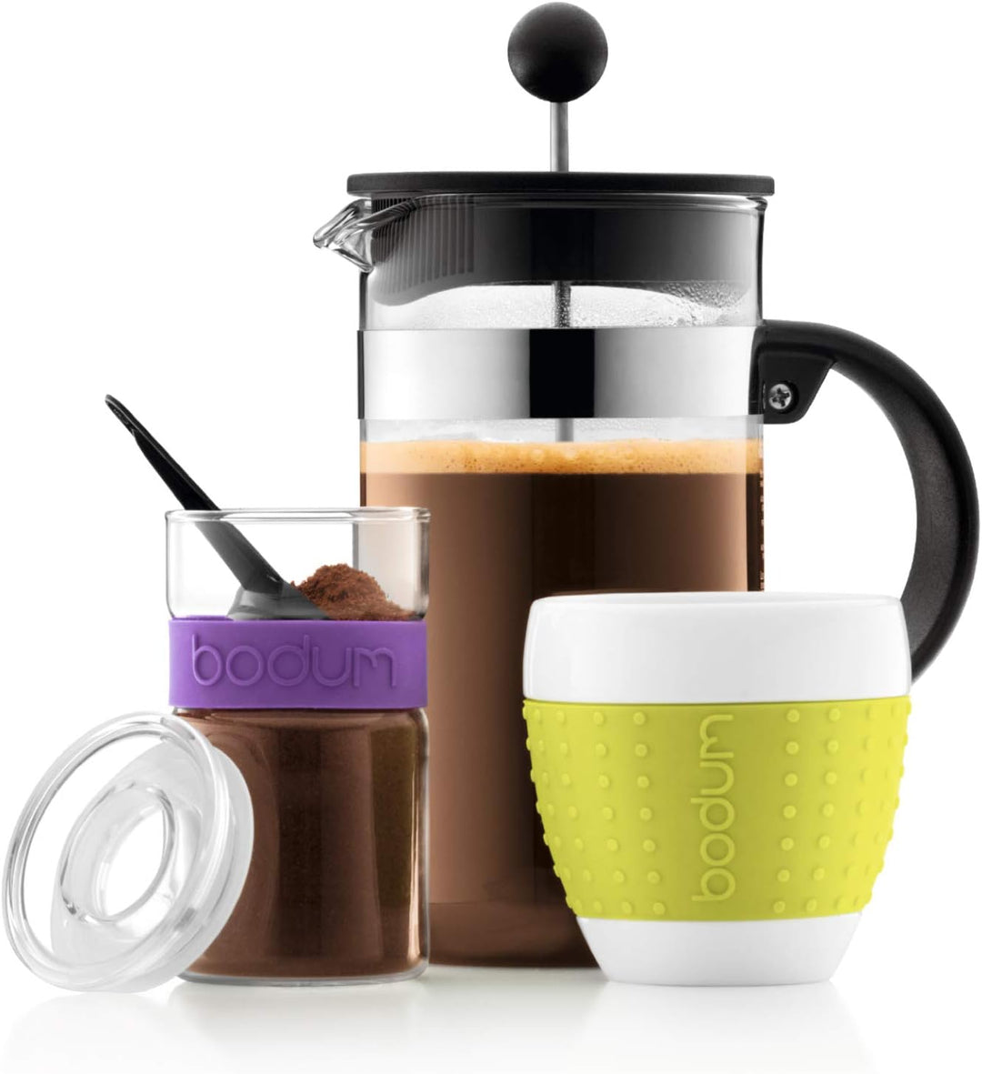 Bodum 1573-01 bistroNOUVEAU Kaffeebereiter (French Press System, Spülmaschinengeeignet), 0,35 liters