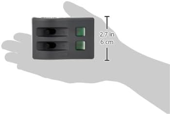Blue Sea Systems WeatherDeck Wasserdicht Panels 2 Pos., abgesichert, 2 Pos., abgesichert