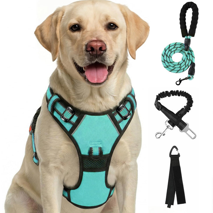 FURRYFECTION Hundegeschirr mit Einfache Kontrolle Griff, ausbruchsicher für kleine, mittlere und gro