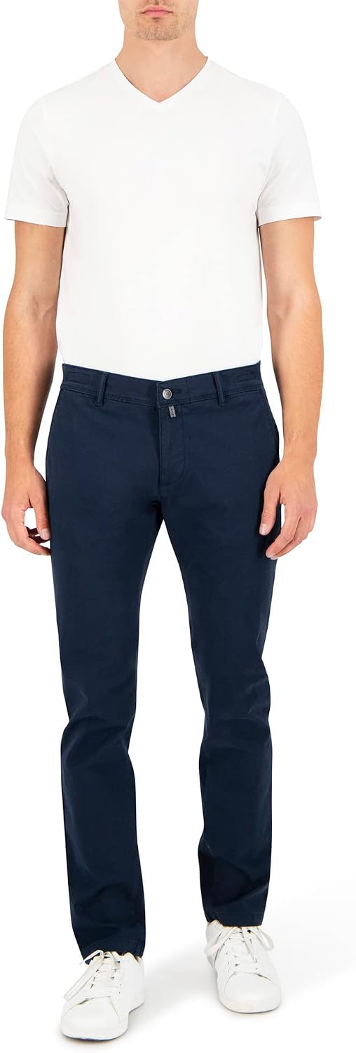 Pierre Cardin Herren Antibes Hose 35W / 30L Marine, 35W / 30L Marine