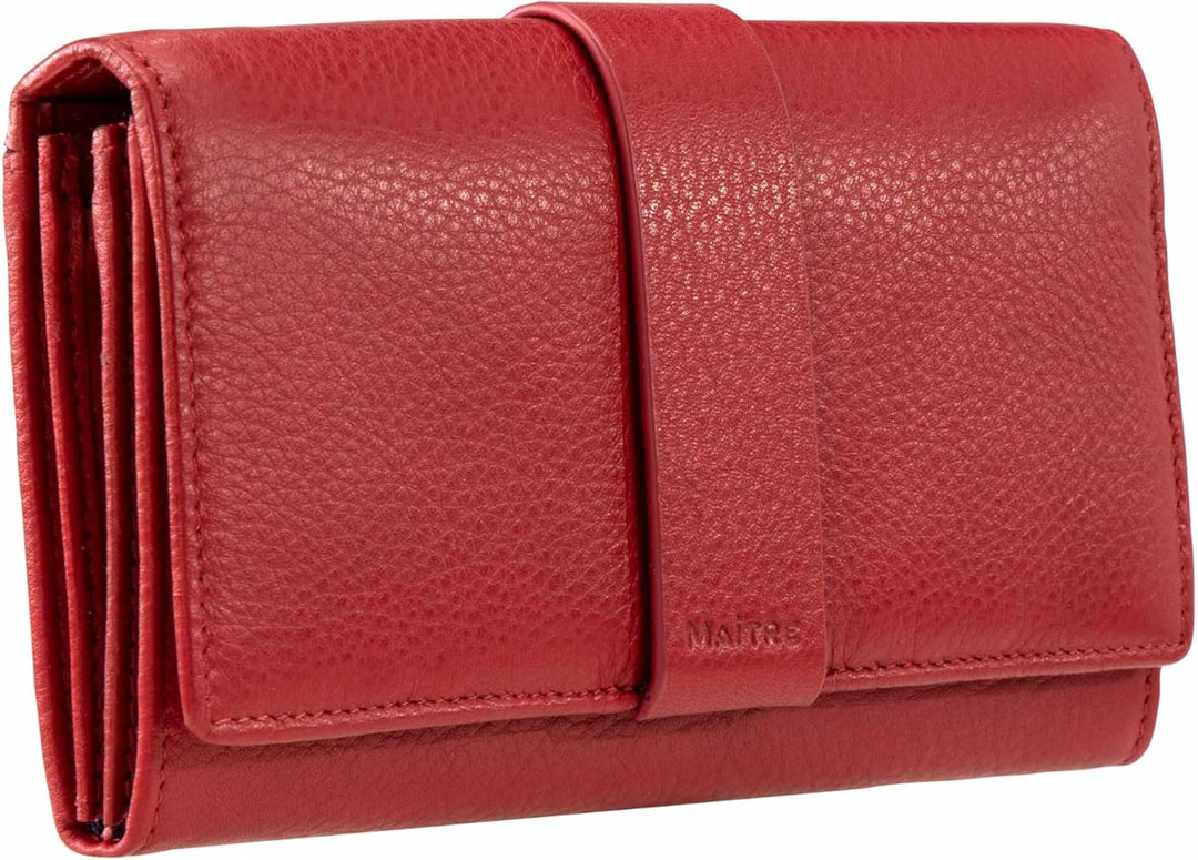 Maitre - Kirschroth Diedburg Purse LH14FZ Rot Farbe:rot / Material:textile,leather, Farbe:rot / Mate