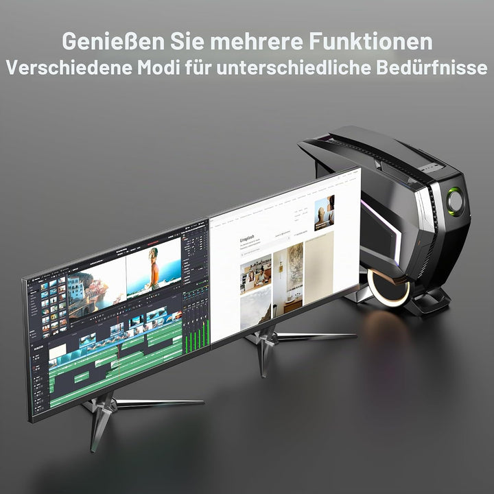 Displayport Kabel 2.1 3.0 m, 80Gbps 16K@60Hz, 8K@120Hz, 4K@240Hz 165Hz 144Hz, Unterstützt HDR DSC 1.