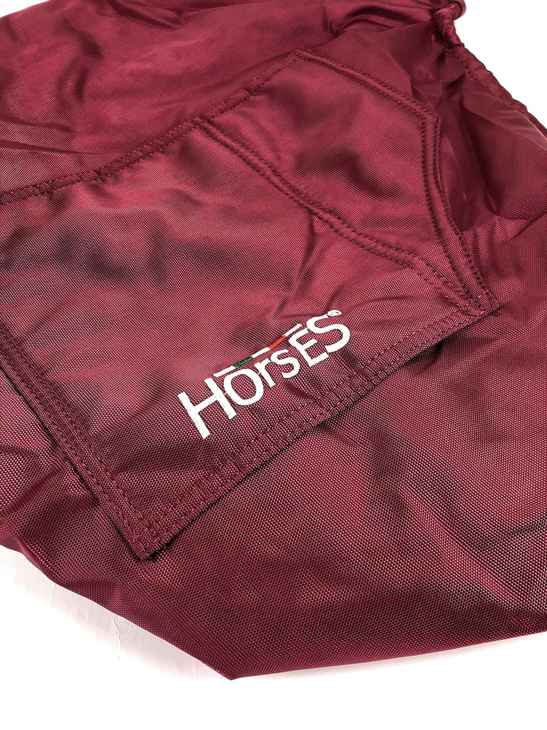 Horses, Sattel Überzug In Nylon mit innerhalb Fleece, Verstellbarer Sitzbezug, Geeignet für mehrere