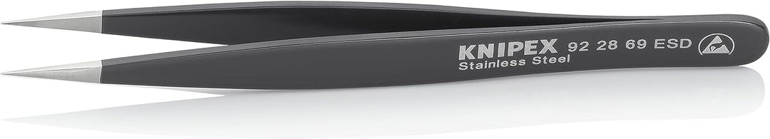 KNIPEX Universalpinzette ESD Mattiert Glatt 120 mm, 92 28 69 ESD