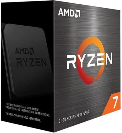 AMD Ryzen 7 5800X 8-core, 16-Thread Desktop Processor, bis zu 4.7GHz Processor Single, Processor Sin