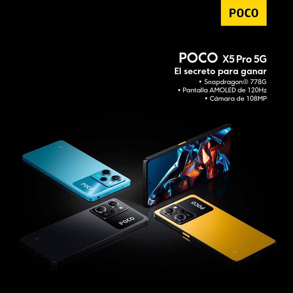 MOBILE PHONE POCO X5 PRO 5G/6/128GB BLUE MZB0CSBEU POCO