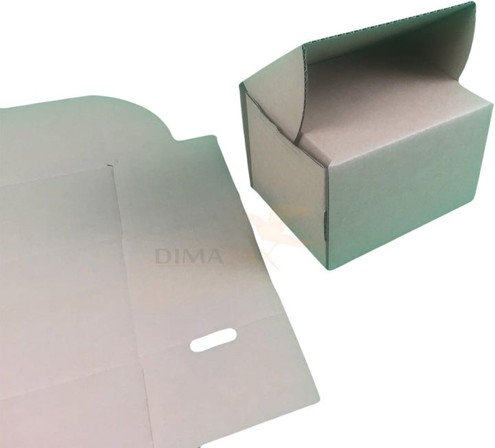 100 Kartons 140 x 100 x 120 mm Schachtel mit Deckel Box Verpackung Versandkarton dimapax