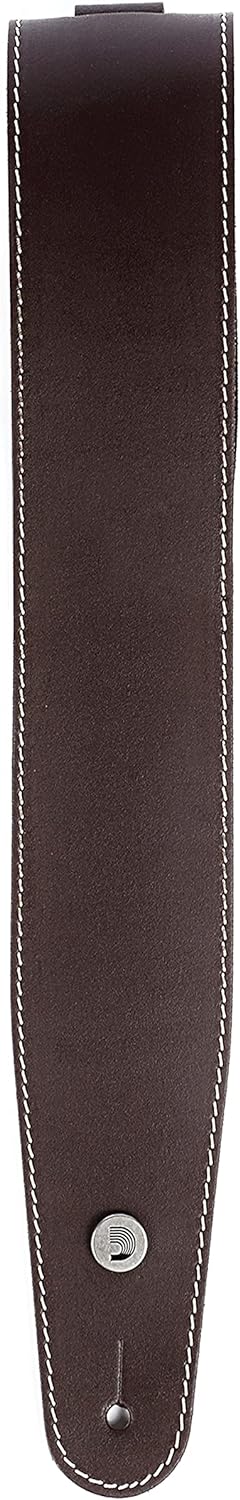 Planet Waves 25LS01-DX Ledergurt Classic Leather Strap Collection Contrast Stitch - Brown Länge: 128