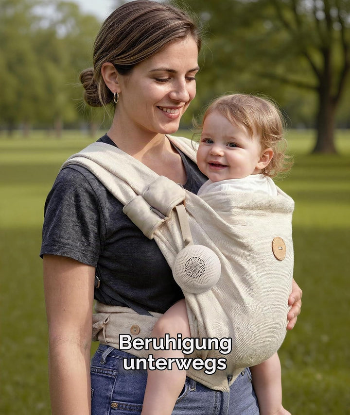 Dreamegg Tragbare White Noise Machine Babys aus Nachhaltigen Materialien, Gerät für Weisses Rauschen