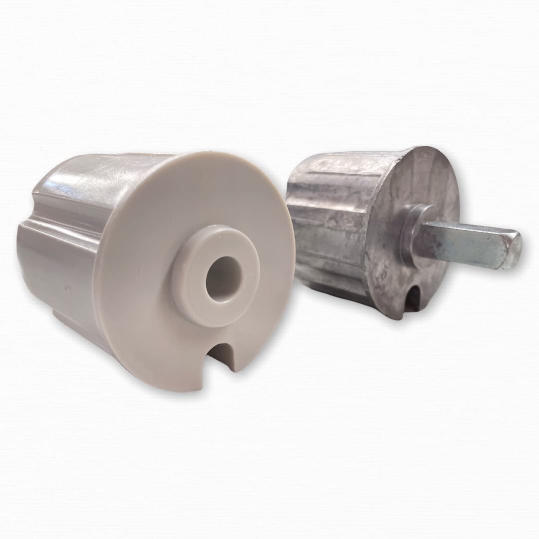 Hülsen-Set für Sonnensegel, Durchmesser 70 mm. 70.0 Millimeter, 70.0 Millimeter