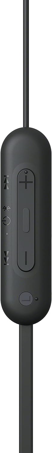 Sony kabellose WI-C100 In-Ear-Kopfhörer (bis zu 25 Stunden Akkulaufzeit, optimiert für Sprachassiste