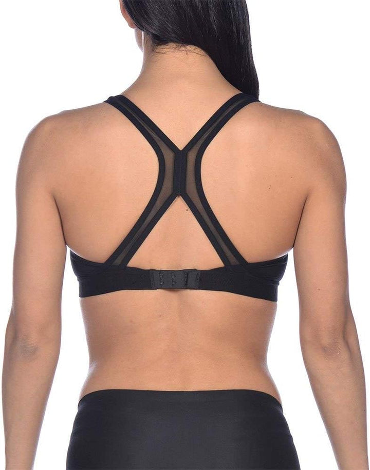 ARENA Damen Elettra Sport-BH, 76 Schwarz