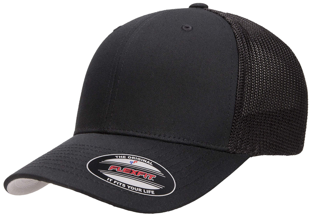 Flexfit Unisex Multicam Trucker Stretch Mesh Cap Kappe Einheitsgrösse Schwarz, Einheitsgrösse Schwar