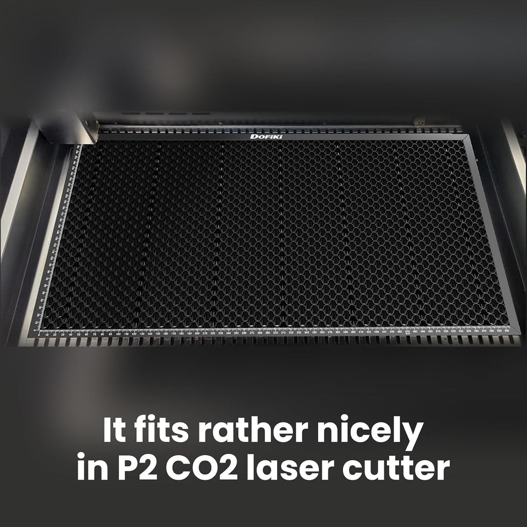 Dofiki Laser Wabentisch für P2 Lasergravierer, Stahl Waben Arbeitstisch Honeycomb Wabenlaser Bett fü