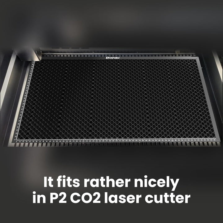 Dofiki Laser Wabentisch für P2 Lasergravierer, Stahl Waben Arbeitstisch Honeycomb Wabenlaser Bett fü