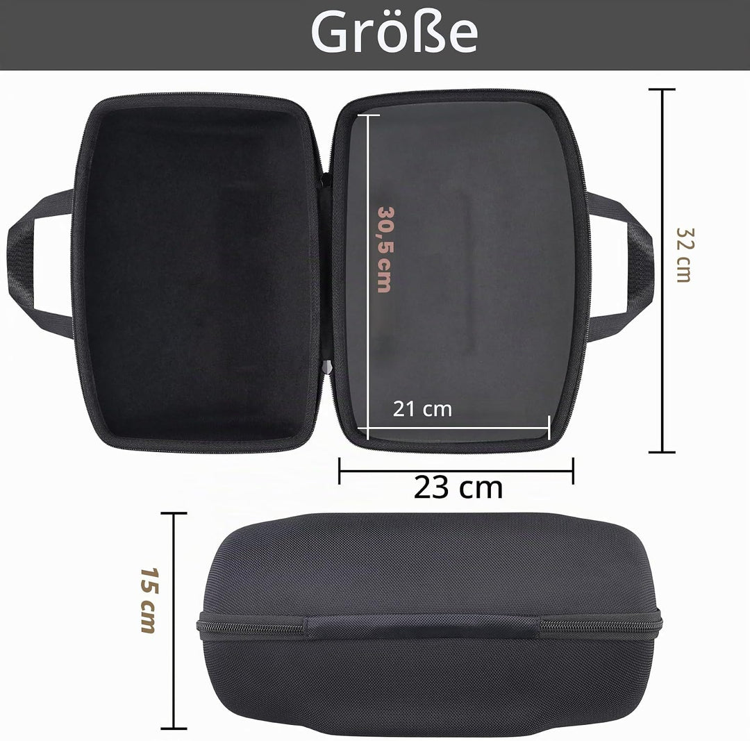 Khanka Hartschalenkoffer Ersatz für JBL Xtreme 4 tragbarer Bluetooth-Lautsprecher, nur Hülle (schwar