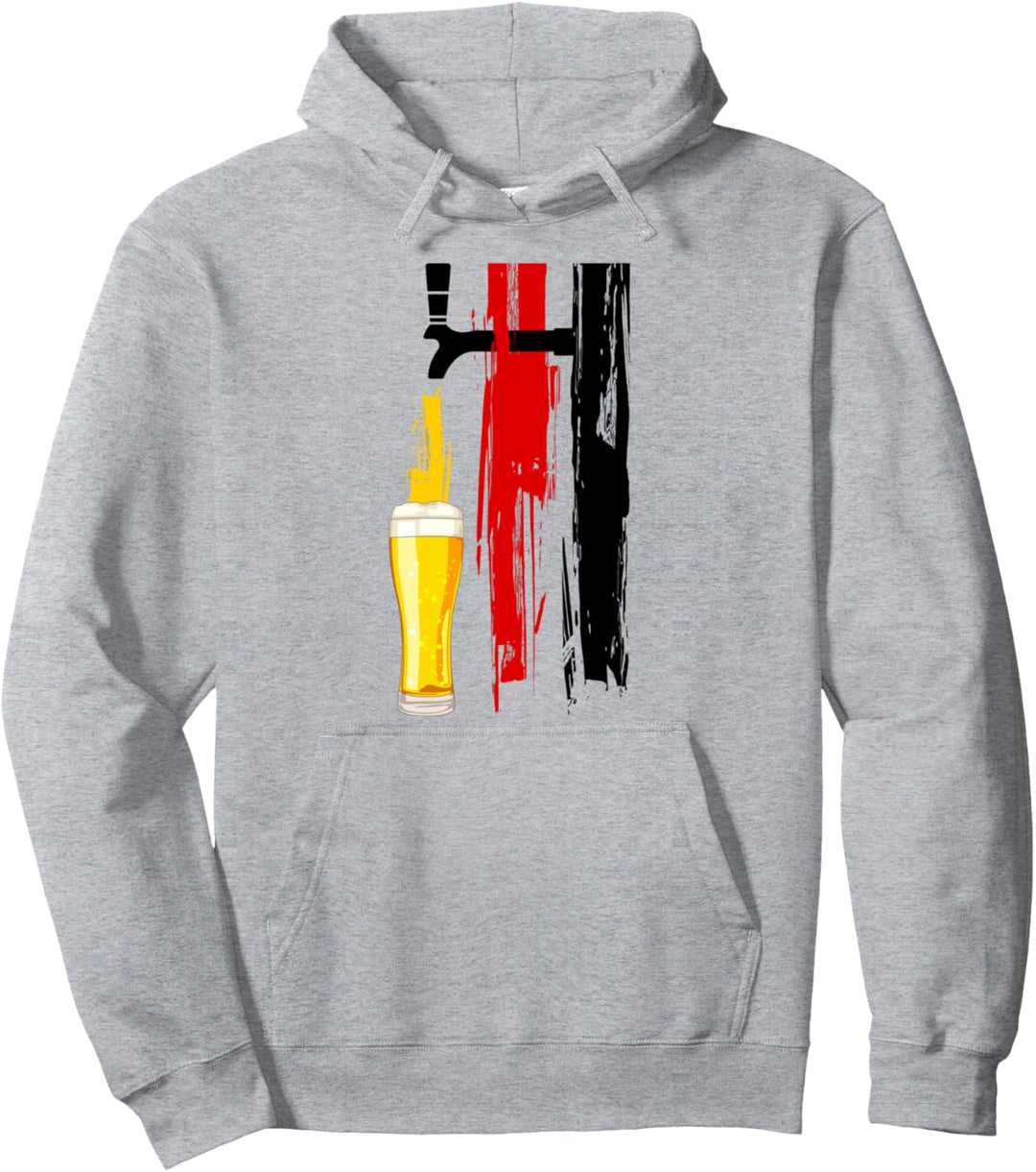 Grillen Griller Wurst BBQ Grill-Fan Männer Bier Pullover Hoodie
