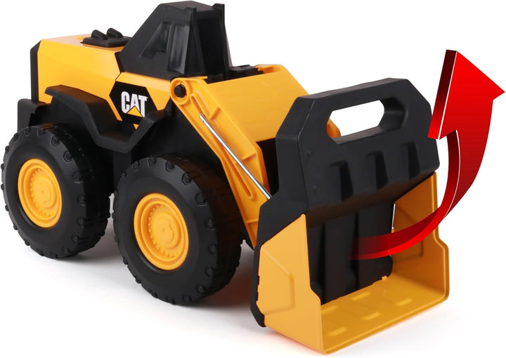 Caterpillar by Funrise Caterpillar 82414 Fahrzeug Stahl STEEL WHEEL LOADER, STEEL WHEEL LOADER