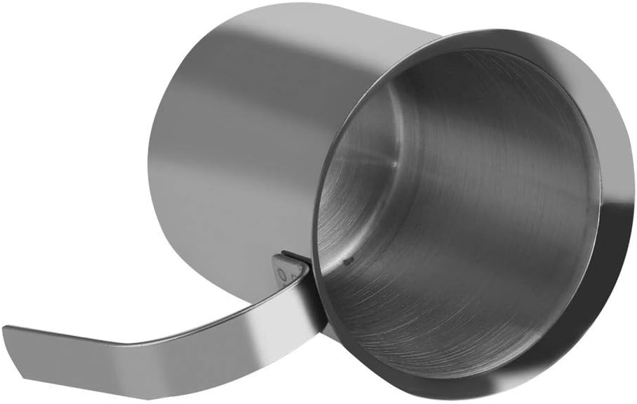 Milchaufschäumer 400ML/800ML Edelstahl Manuelle Milchaufschäumer Double Mesh Kaffee Cappuccino Foame