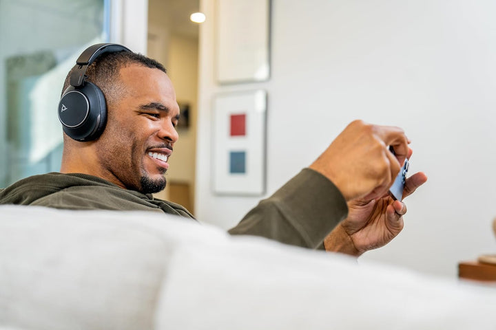 Poly Voyager Surround 80 UC-Bluetooth-Headset (Plantronics) Noise Cancelling-Mikrofone für klare Ges