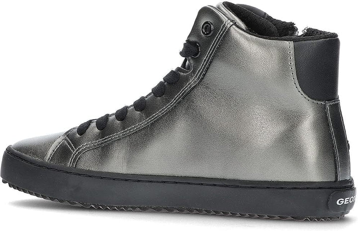 Geox Mädchen J Kalispera Girl A Sneakers 30 EU Dk Grey, 30 EU Dk Grey