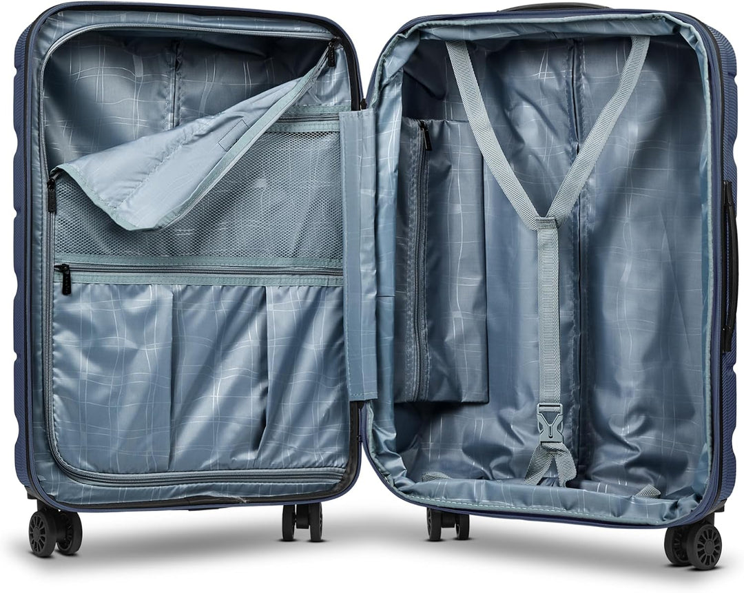 Franky Check-in Koffer für Damen und Herren | mittelgrosser Trolley 44,5 x 28 x 66 cm aus hochwertig