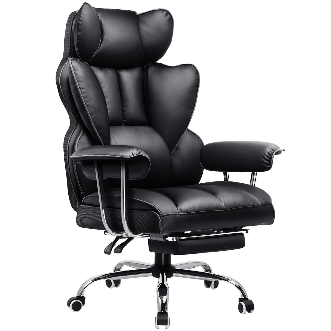 GTPLAYER Gaming Stuhl, Gamer Stuhl, Ergonomischer Bürostuhl COMHOMA Serie mit Fussstütze verstellbar