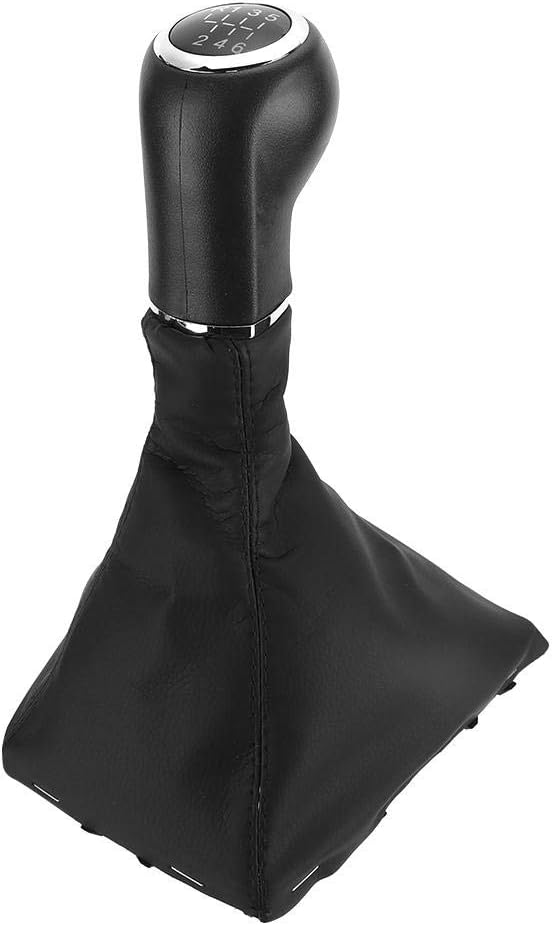 Schaltknauf,6 Gang Auto Schaltknauf Manschette Fit für Opel Astra Corsa D Zafira B 05-10