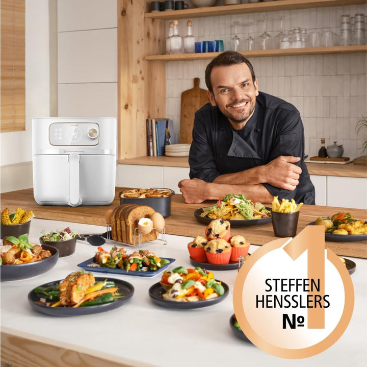 Philips Airfryer Combi 7000-Serie XXL - 8,3 l (2 kg), 22-in-1-Heissluftfritteuse, WiFi-Verbindung, 9