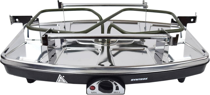 Syntrox Germany RAC-1100W-Freiburg Rundum-Genuss Raclette-Grill-Fondue-für 8 Personen
