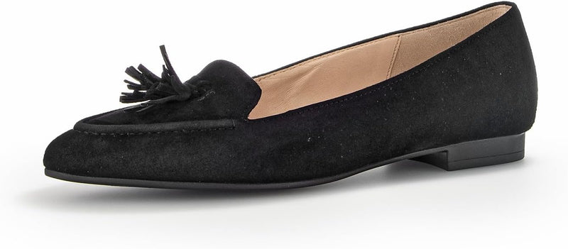 Gabor Damen Klassische Ballerinas, Frauen Flats 35.5 EU Schwarz 17, 35.5 EU Schwarz 17