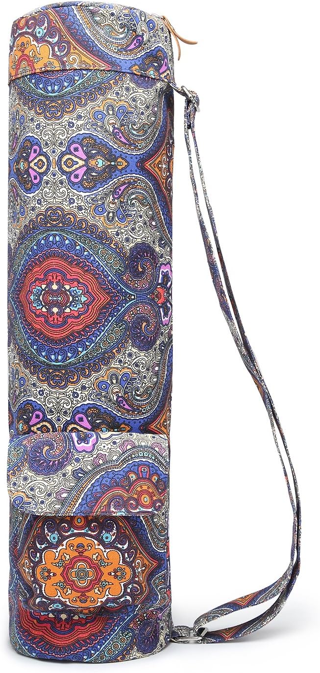 Yogamatten-Tasche, Yogamatten-Tragetasche mit durchgehendem Reissverschluss, für Damen und Herren, m