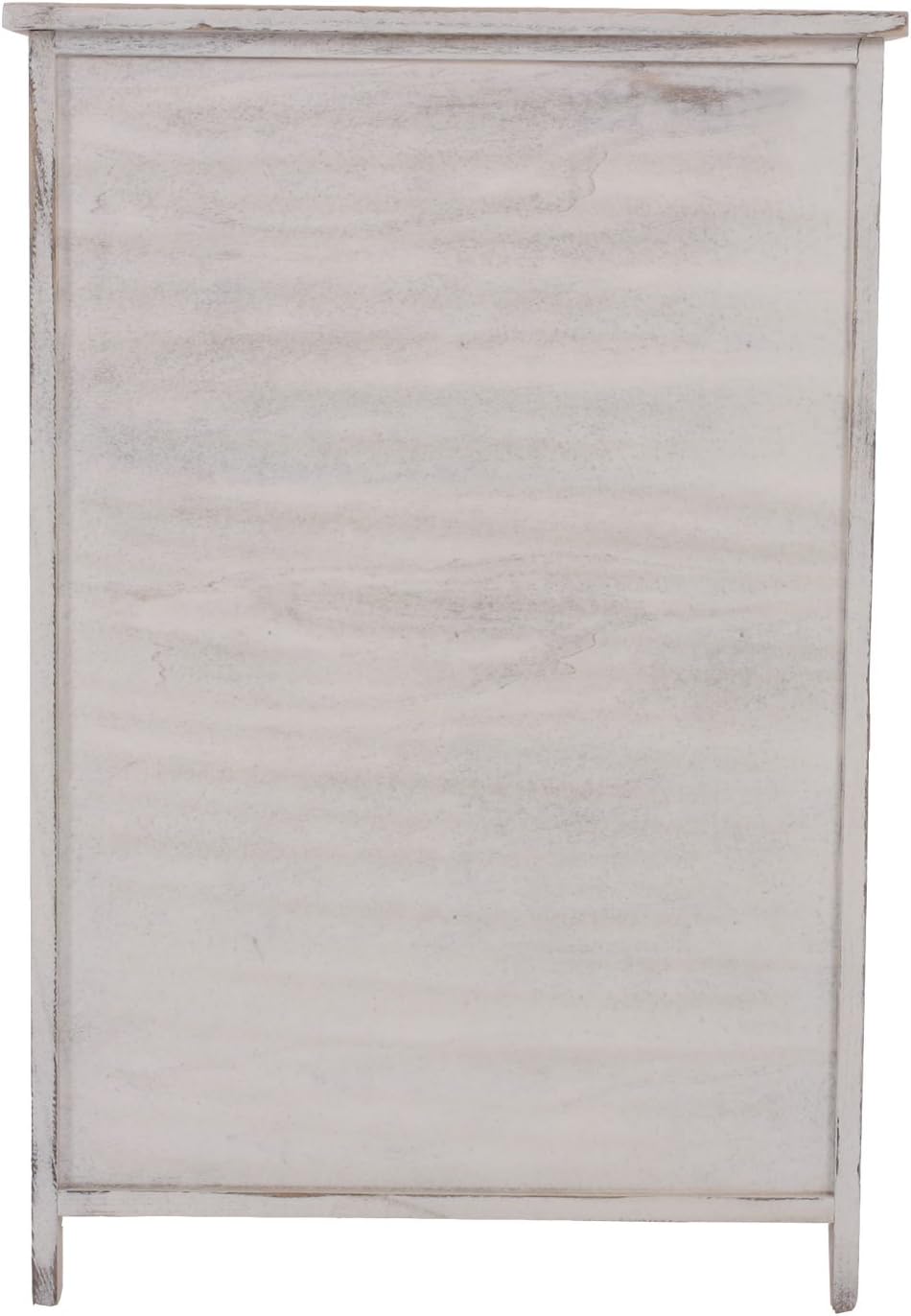 Mendler Kommode HWC-D12AM, Schrank Schubladenkommode, Shabby-Look Vintage 82x55x30cm - weiss