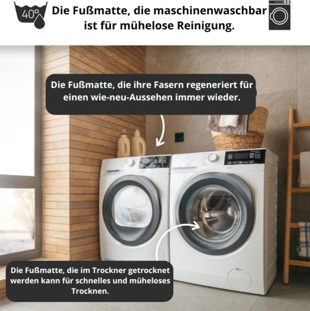 Aladino il tappeto Magico® - Das Original Innen- und Aussenteppich, rutschfest und maschinenwaschbar