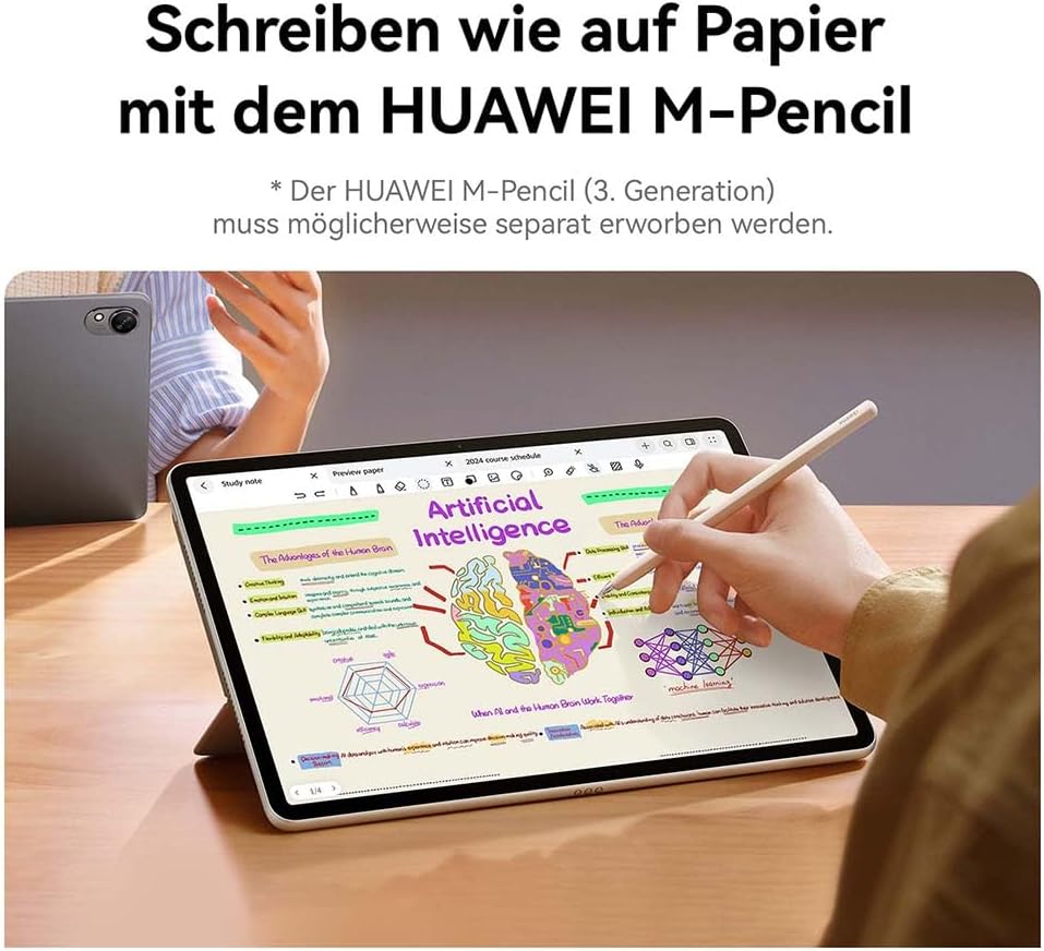 HUAWEI MatePad 11,5″S PaperMatte Edition Tablet, 8GB+256GB, 2,8K FullView Display, 6,2 mm dünnes Uni