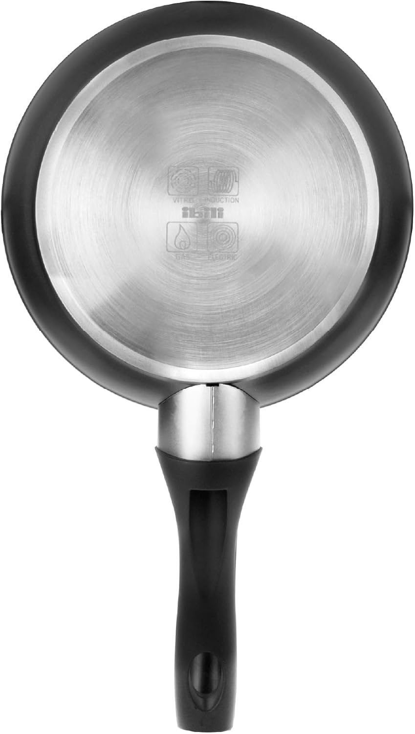 IBILI - Pfanne Natura, 20 cm, Aluminium, Anti-Haft-Beschichtung im Stein-Stil, geeignet für Induktio