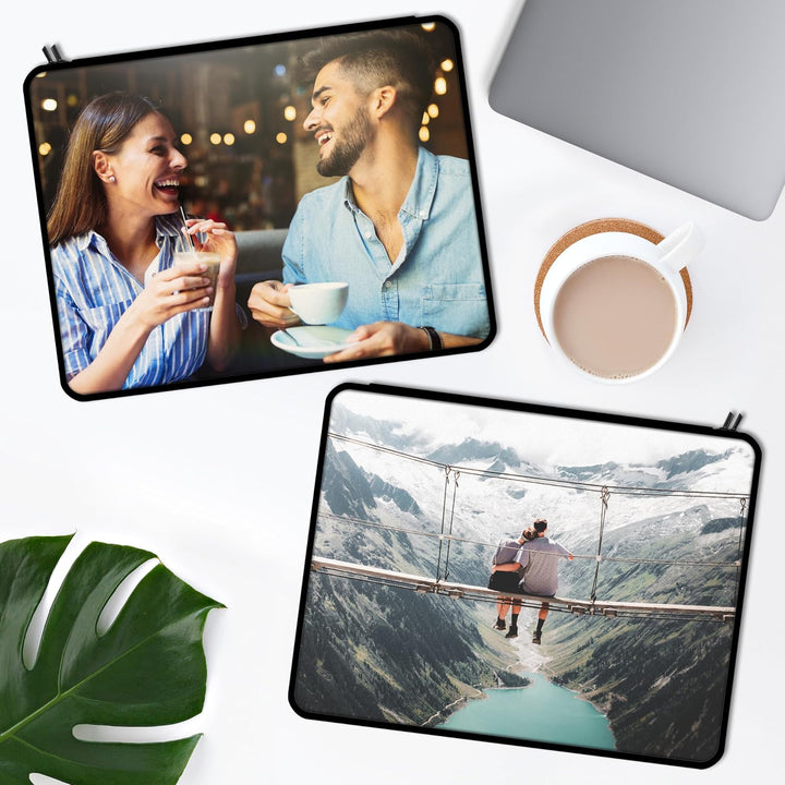 PhotoFancy® - Personalisierte Laptoptasche mit eigenem Foto bedruckt - Hülle für Tablet, Laptop oder