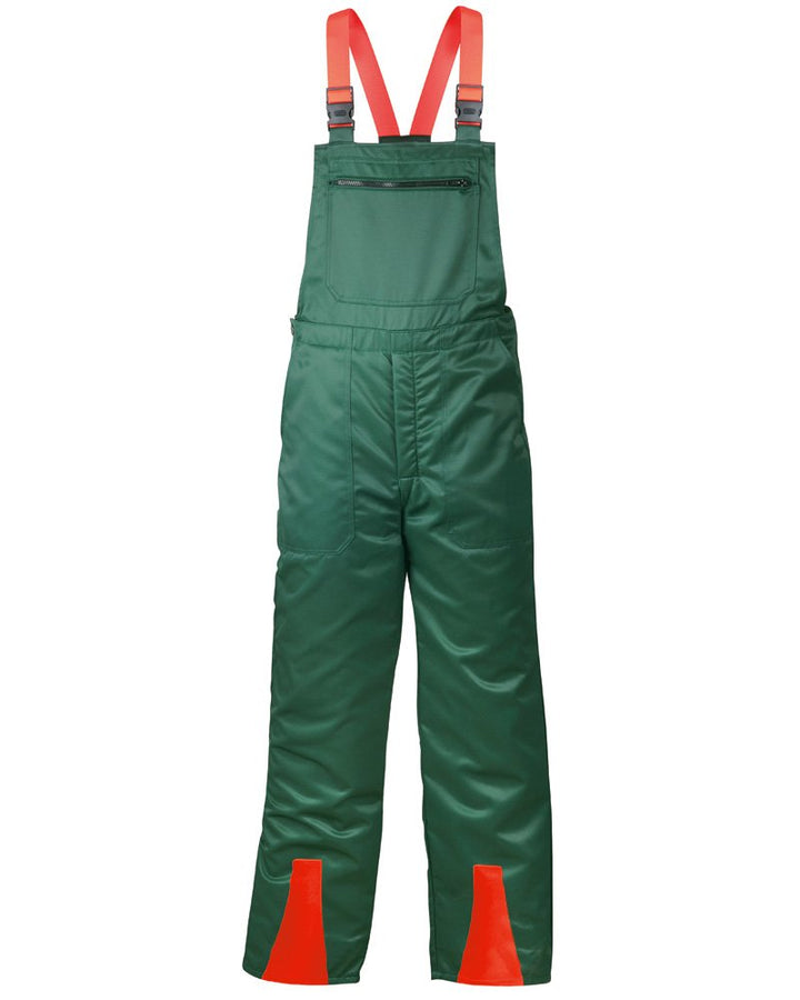 Arbeitshose, Schnittschutzlatzhose Erle, kwf, Kl.1, belüftet, Grösse 60