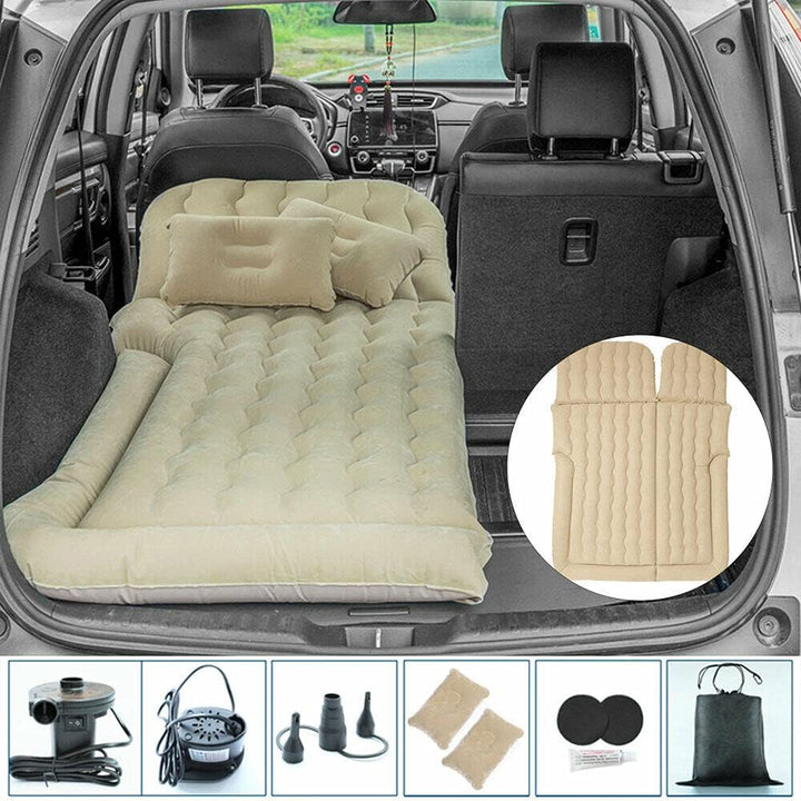 Auto Luftmatratzen, Camping Aufblasbare Matratze mit Luftpumpe und Kissen Bewegliche Dickere Luftbet