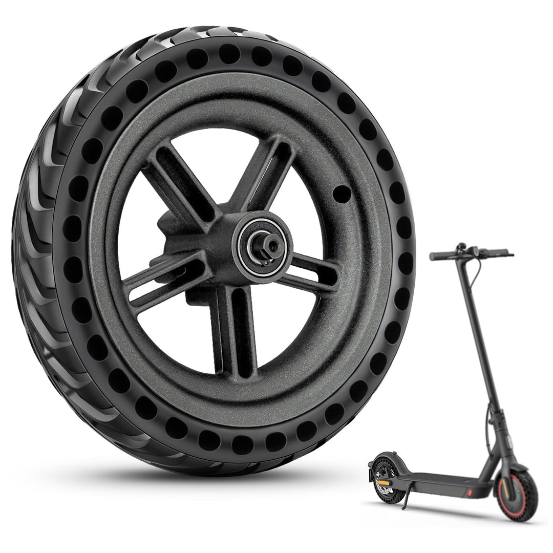 8,5 Zoll E Scooter Hinterrad Komplettrad mit Vollreifen & Felge für Xiaomi Pro/Pro 2 Hinterrad Kompl