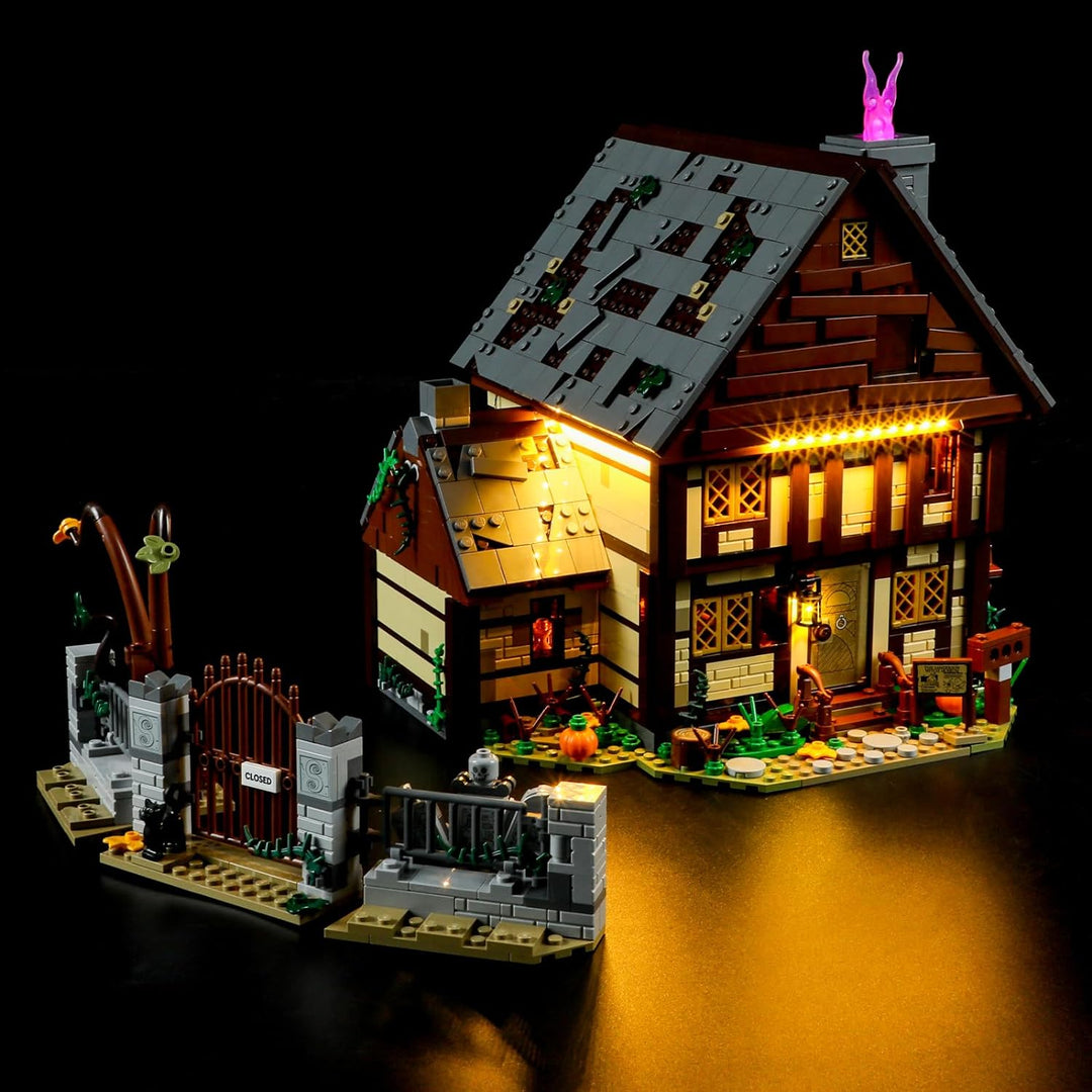 BRIKSMAX Led Lighting Kit for LEGO-21341 Disney Hocus Pocus: The Sanderson Sisters' Cottag - Compati