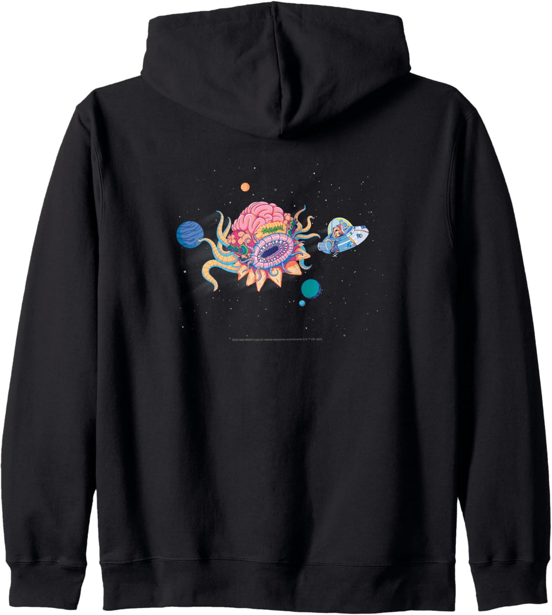 Rick and Morty Space Chase Kapuzenjacke