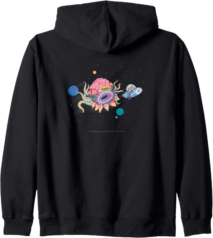 Rick and Morty Space Chase Kapuzenjacke