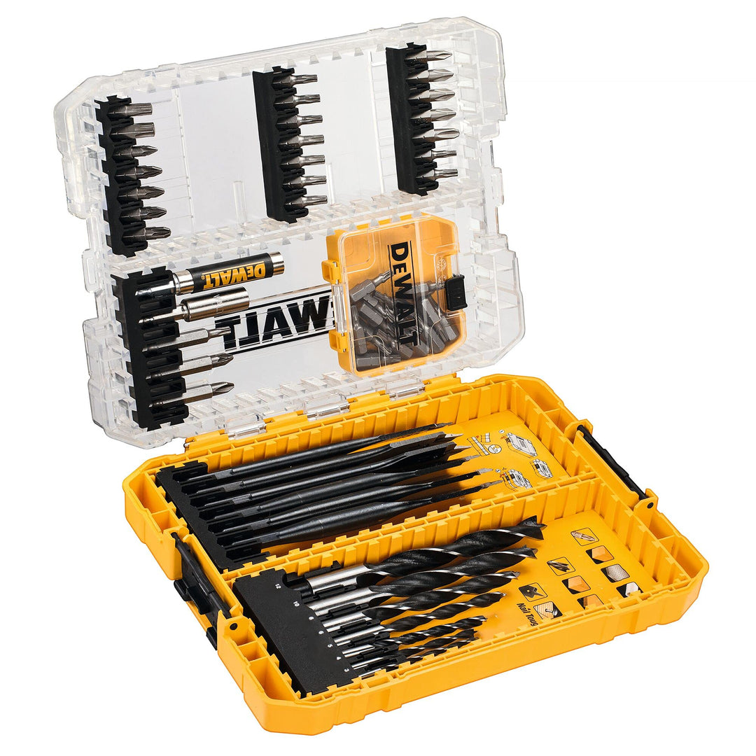 Dewalt DT70758-QZ Tough Case mediana con 57 piezas