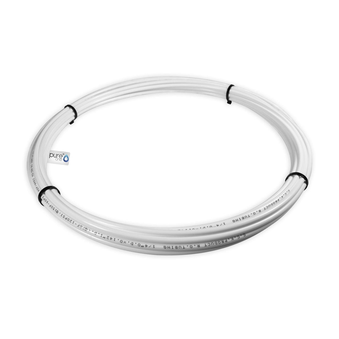 PureOne Systemflex Osmose-Schlauch 1/4 Zoll. Wasserschlauch für Wasserfilter, Kühlschrank, Osmoseanl