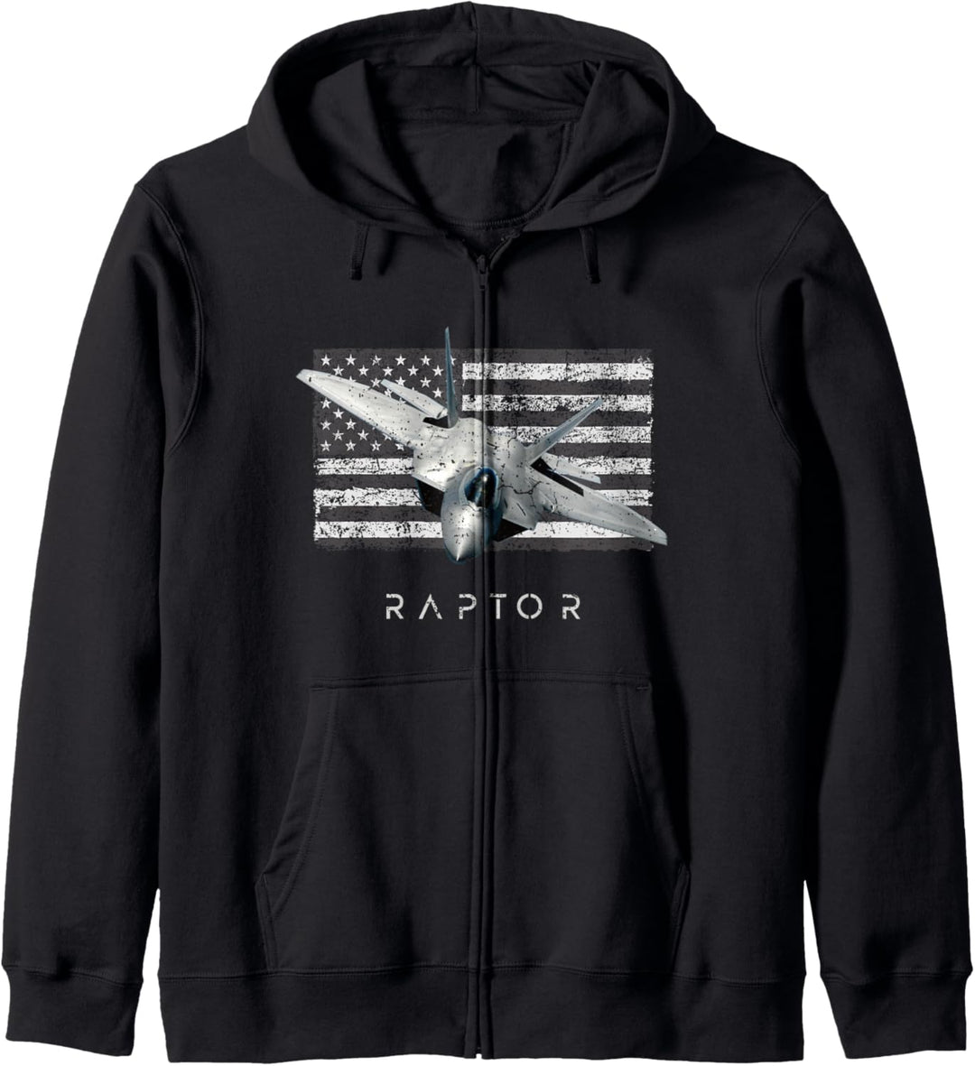 Kampfflugzeug F-22 Kapuzenjacke