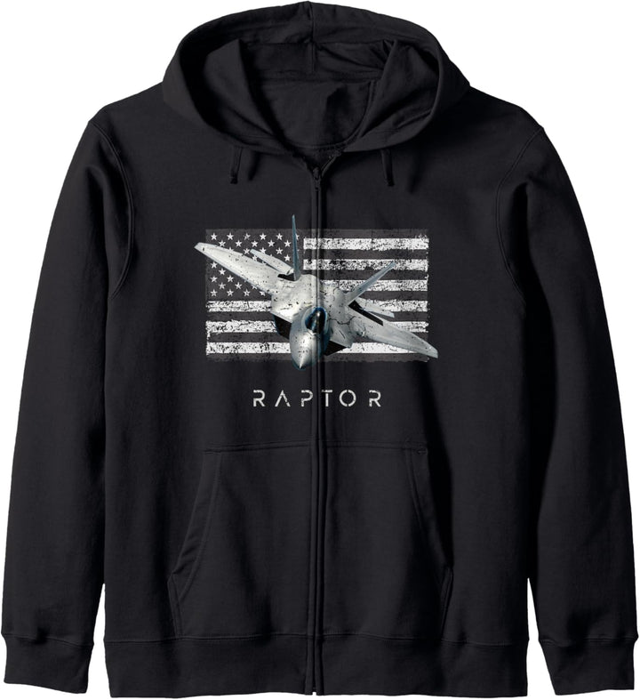 Kampfflugzeug F-22 Kapuzenjacke